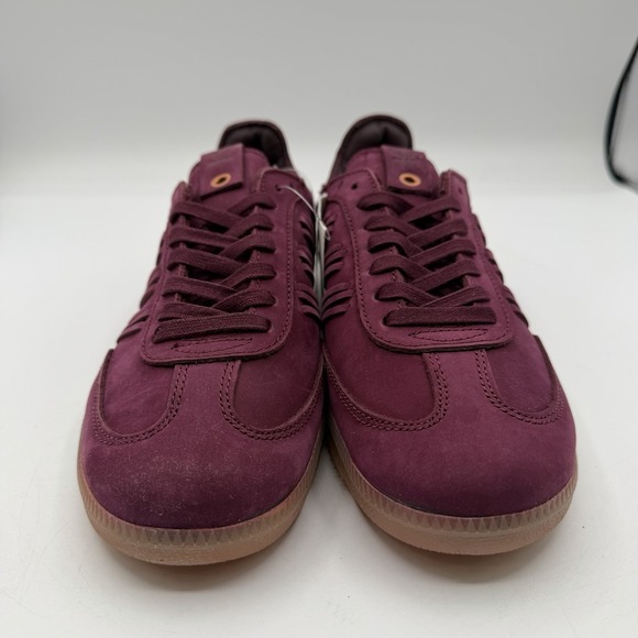 Adidas Samba Deep Hue Pack Shoes Womens 7.5 Burgundy/Maroon Gum Sneakers BY2834 - Picture 4 of 15